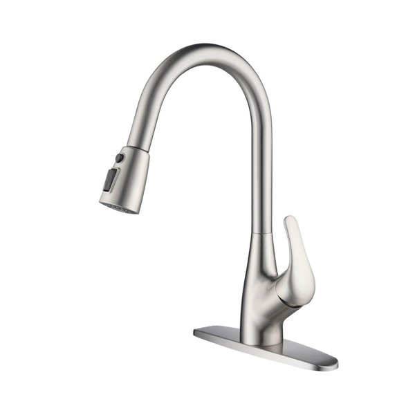 Kibi Single Handle Pull Down Kitchen Faucet F101BN